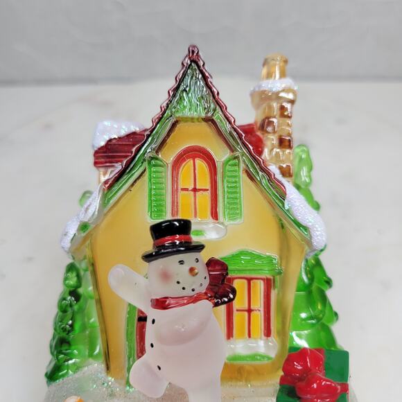 Snowman Nightlight 7W Plug In Light Switch 3-D Plastic Christmas Holiday Decor - Picture 7 of 13